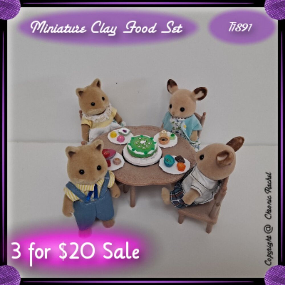 5-Piece Summer Party Glued Together Meals